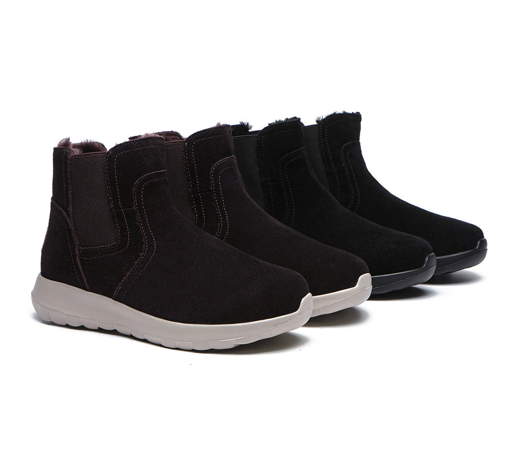 Fashion Boots - Leather Ankle Boots Women Tinie