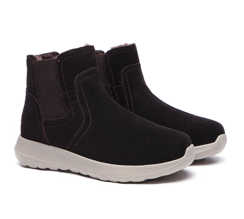 Fashion Boots - Leather Ankle Boots Women Tinie