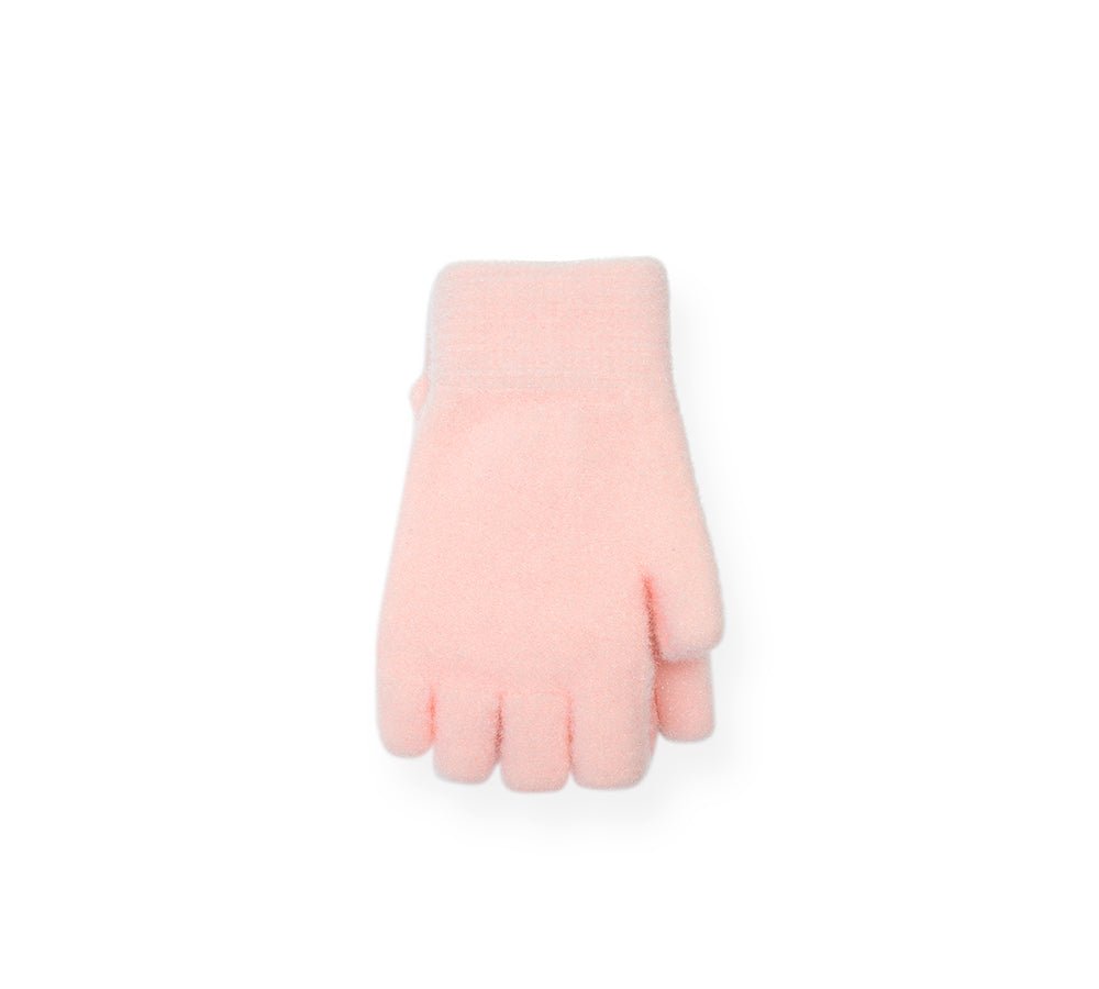 Fingerless Ultra Plush Knit Bearling Gloves - Gloves - Green - One Size - Uggoutlet
