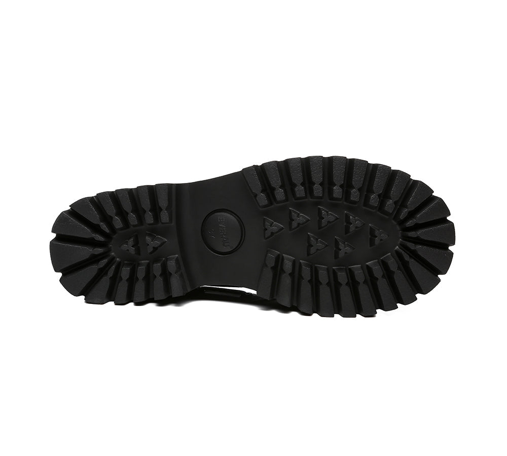 Flats - Women Chunky Platform Lace-up Flat Willa