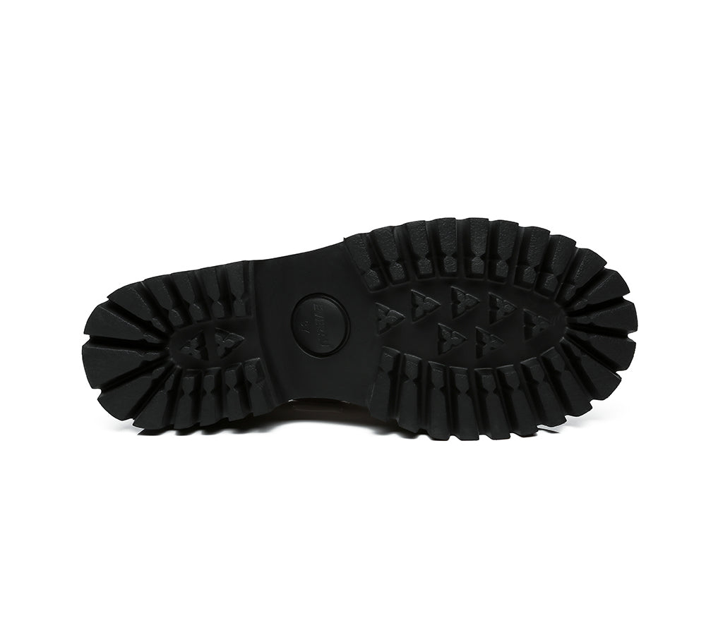 Flats - Women Chunky Platform Lace-up Flat Willa