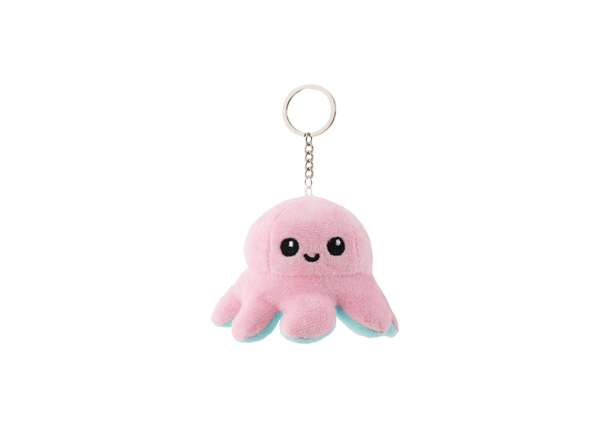 Flip Octopus Plush Key Chain Small - Pink/light Blue - One Size - Uggoutlet