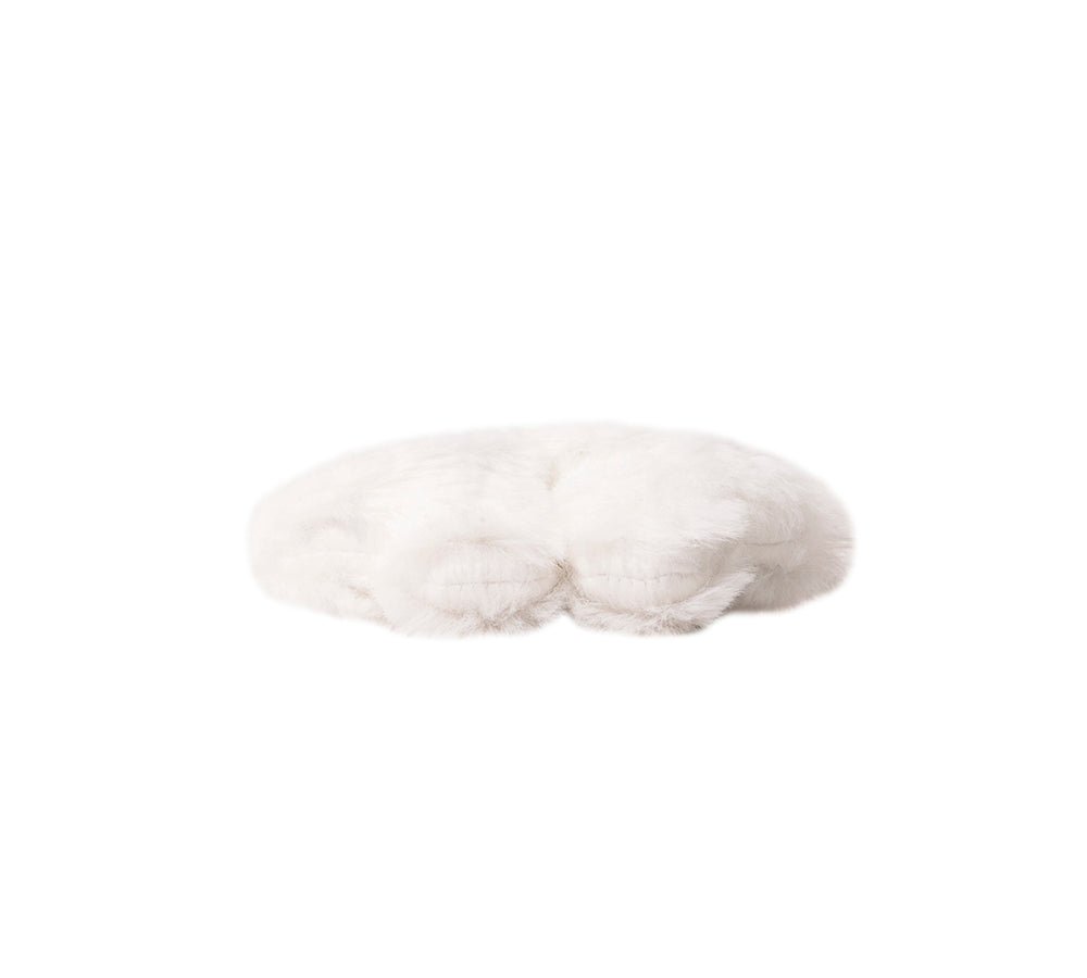 Fluffy Cute Cylin Keyring - keyring - White - One Size - Uggoutlet