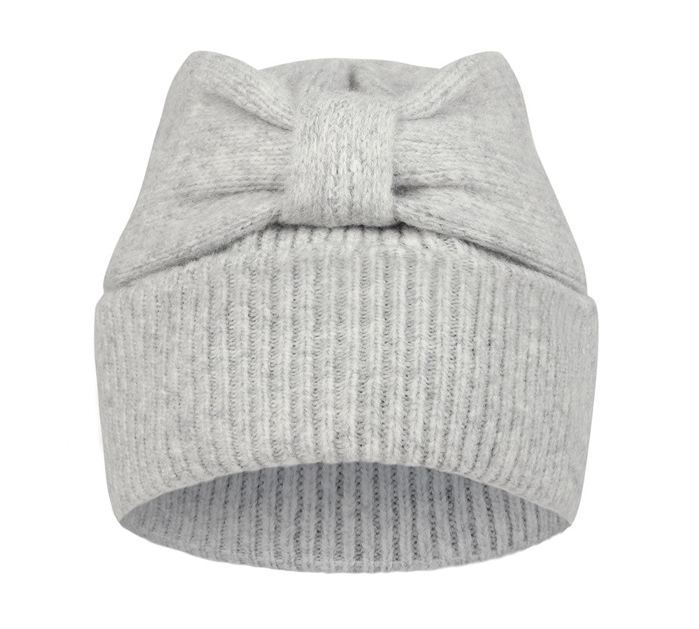Hats - Alpaca Blend Knit Beanie With Headband Set