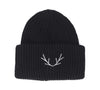Hats - Antler Beanie Hat Winter Knit