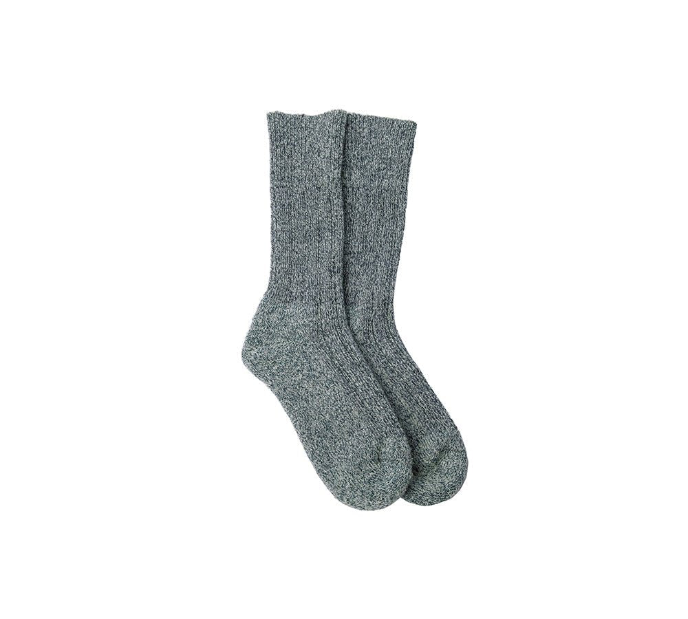 Humphrey Law Merino Wool Winter Health Socks - Socks - Bluestone Marle - S - Uggoutlet