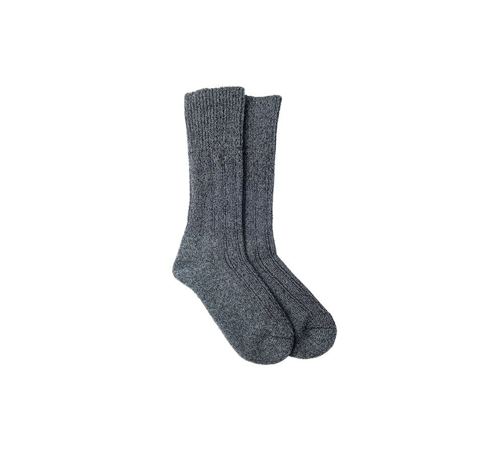 Humphrey Law Merino Wool Winter Health Socks - Socks - Charcoal - S - Uggoutlet