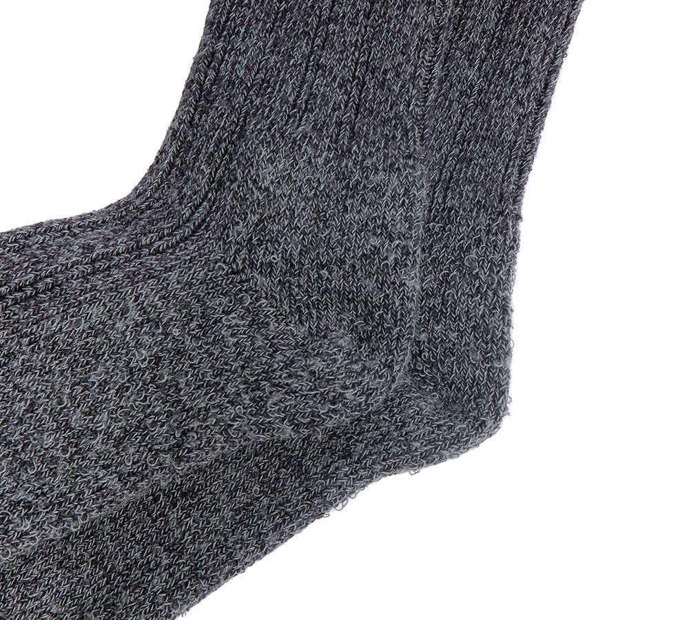 Humphrey Law Merino Wool Winter Health Socks - Socks - Charcoal - S - Uggoutlet