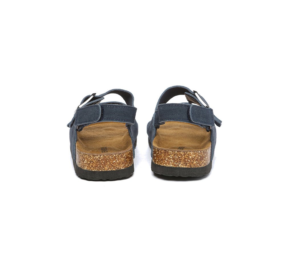 Kids Adjustable Straps Hook and Loop Slingback Summer Sandals - Sandals - Navy Blue - AU Kids 4 - 5 / EU 21 - 22 - Uggoutlet