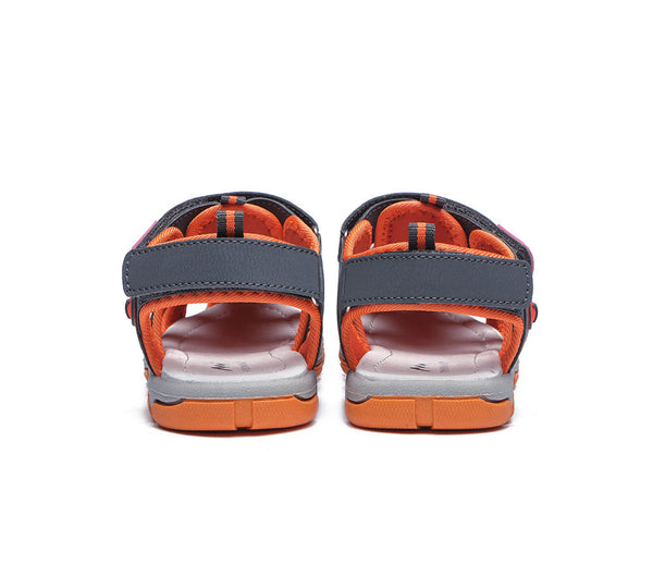 Kids Shoes - Kids Hook And Loop Roma Sporty Kids Sandals