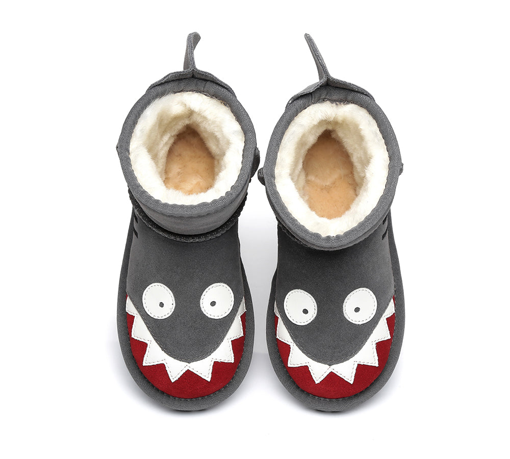 Kids Shoes - Kids Shark Ugg Boots