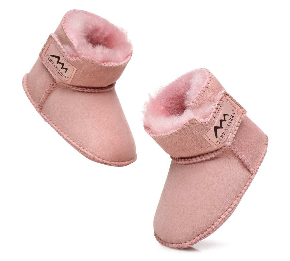 Kids Shoes - Premium Australian Sheepskin Baby Booties