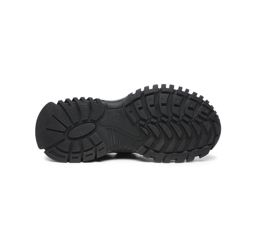 Kids Shoes - Senior Black Leather School Shoes