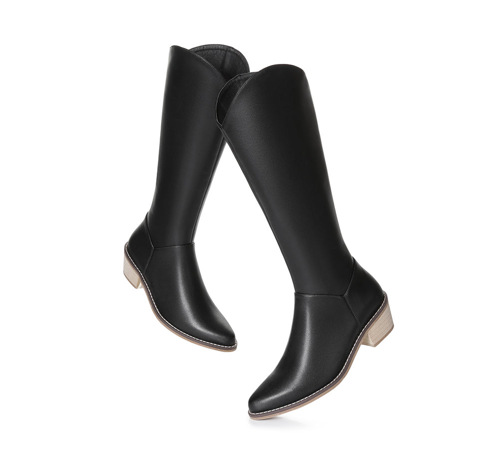 Leather Boots - Women Leather Boots Catalina Knee-high