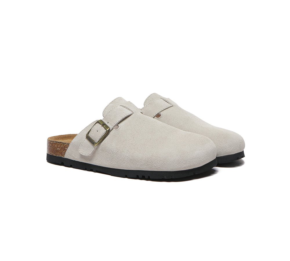 Men Adjustable Buckled Straps Slip - on Flat Sandal Slides Large Size Mason - Slides - Sand - AU Ladies 14 / AU Men 12 / EU 45 - Uggoutlet