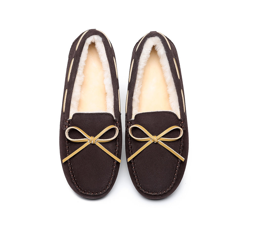 Moccasins - AS UGG Women Casual Flats Joey Ugg Moccasin