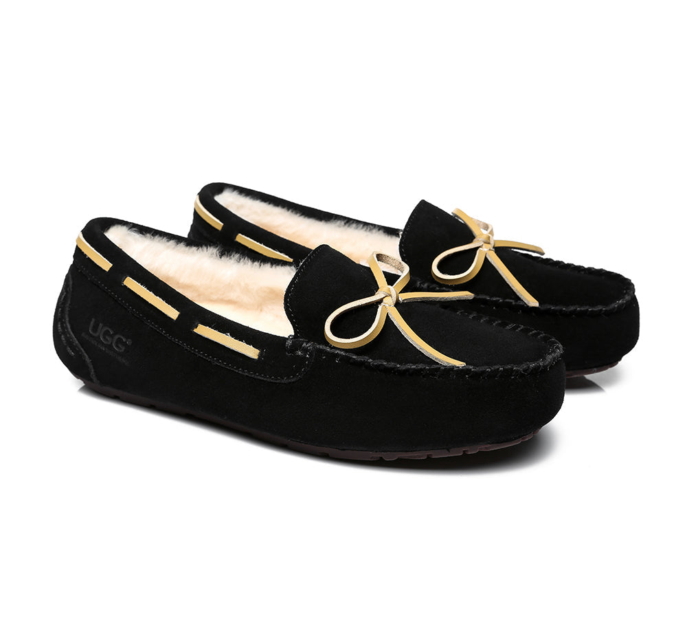 Moccasins - AS UGG Women Casual Flats Joey Ugg Moccasin