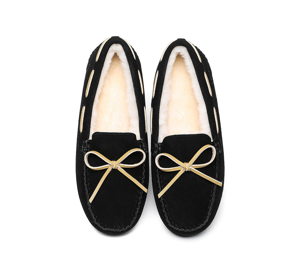 Moccasins - AS UGG Women Casual Flats Joey Ugg Moccasin