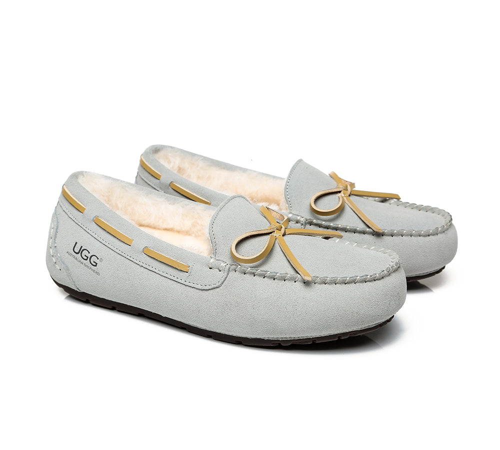 Moccasins - AS UGG Women Casual Flats Joey Ugg Moccasin