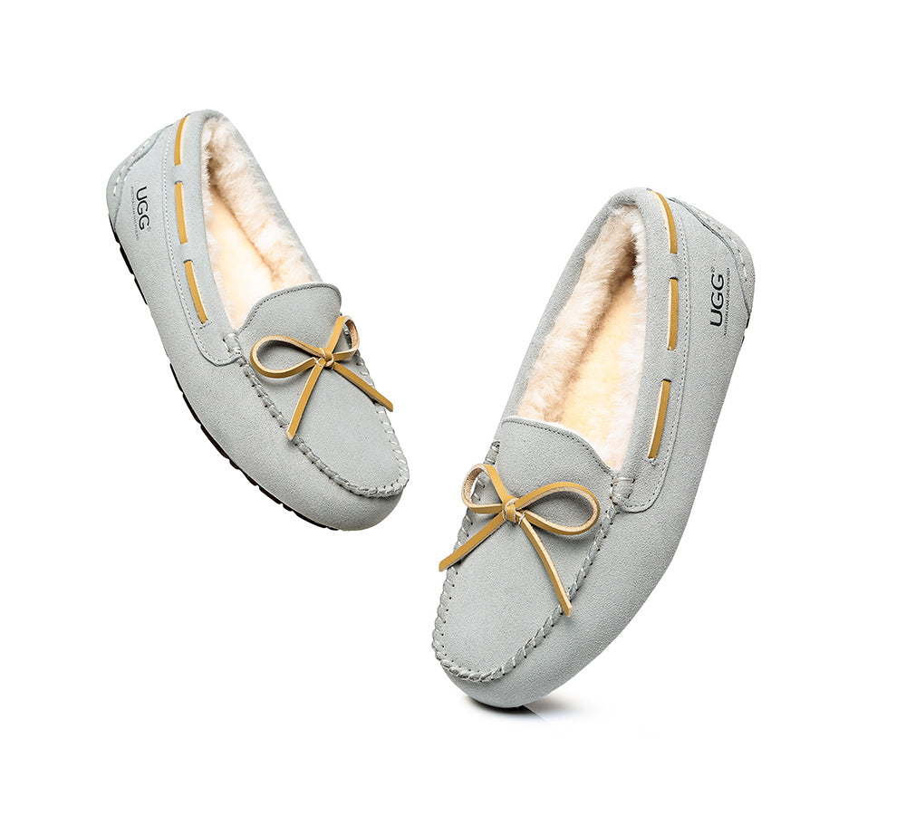Moccasins - AS UGG Women Casual Flats Joey Ugg Moccasin