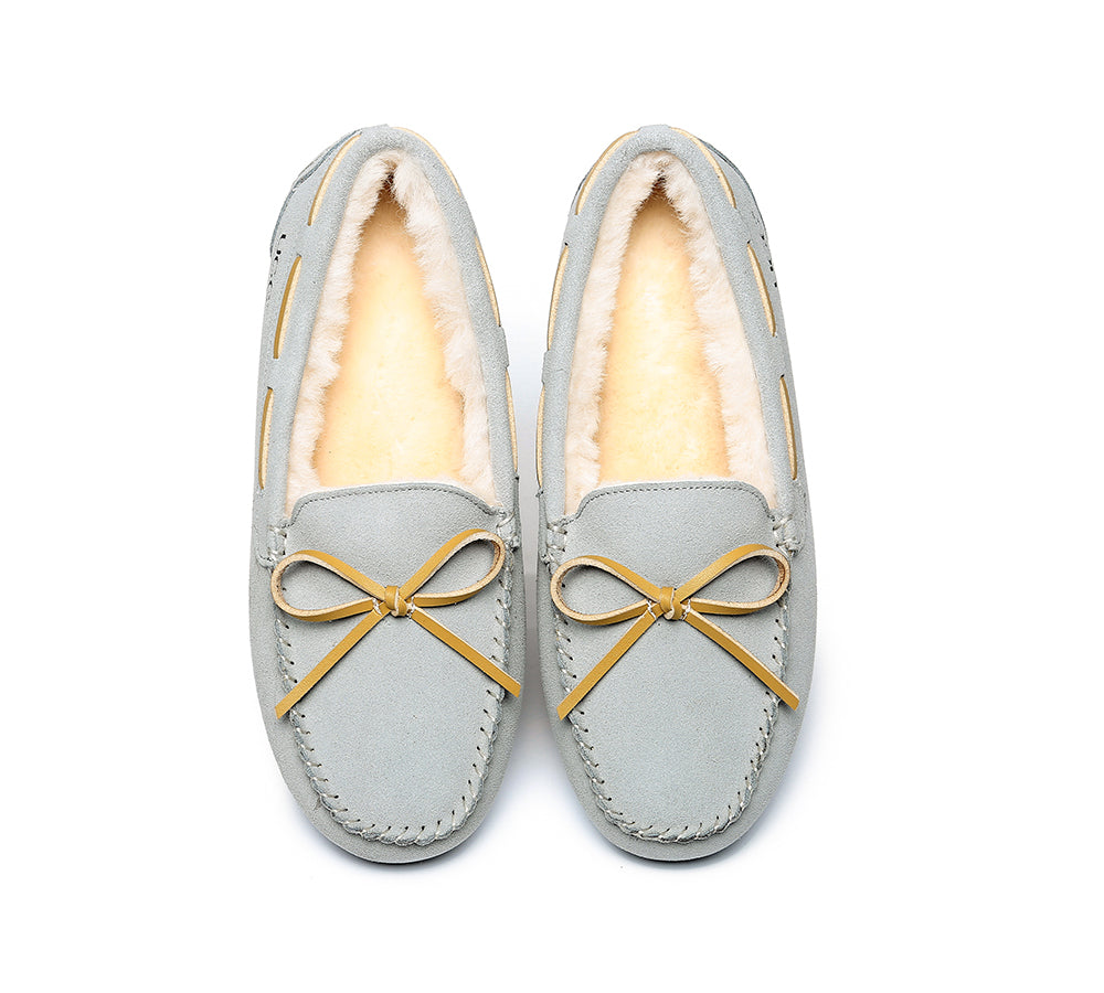 Moccasins - AS UGG Women Casual Flats Joey Ugg Moccasin