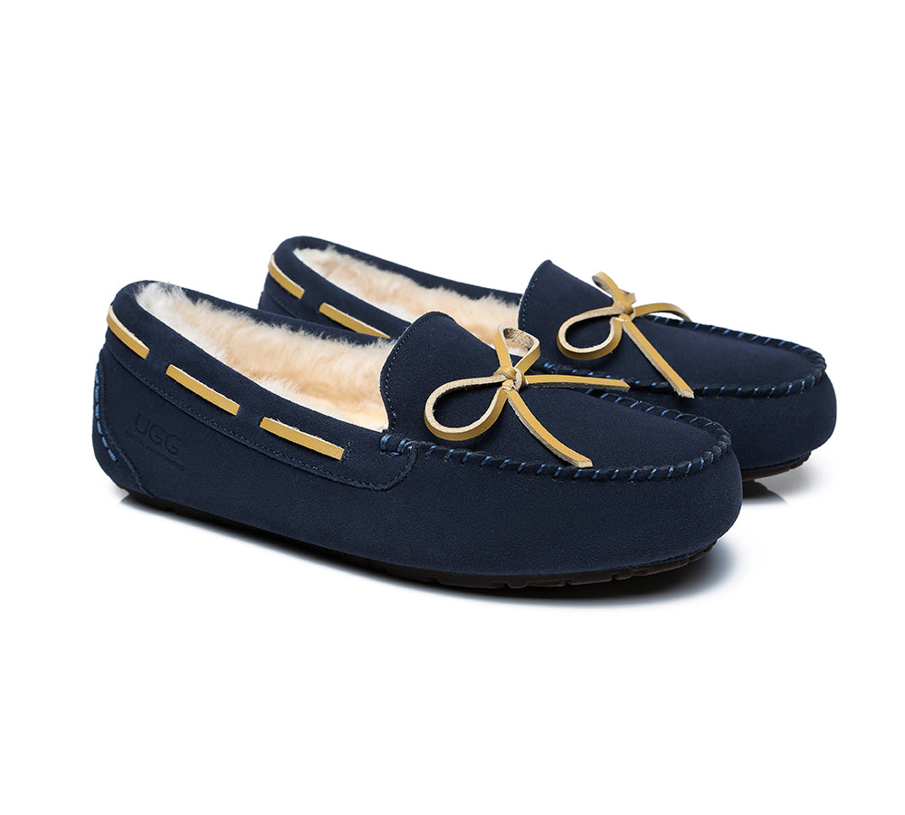 Moccasins - AS UGG Women Casual Flats Joey Ugg Moccasin