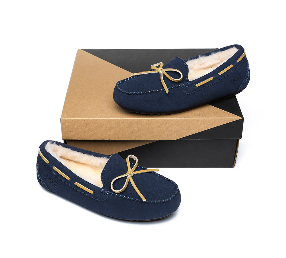 Moccasins - AS UGG Women Casual Flats Joey Ugg Moccasin