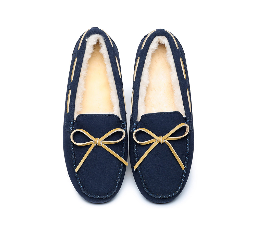 Moccasins - AS UGG Women Casual Flats Joey Ugg Moccasin