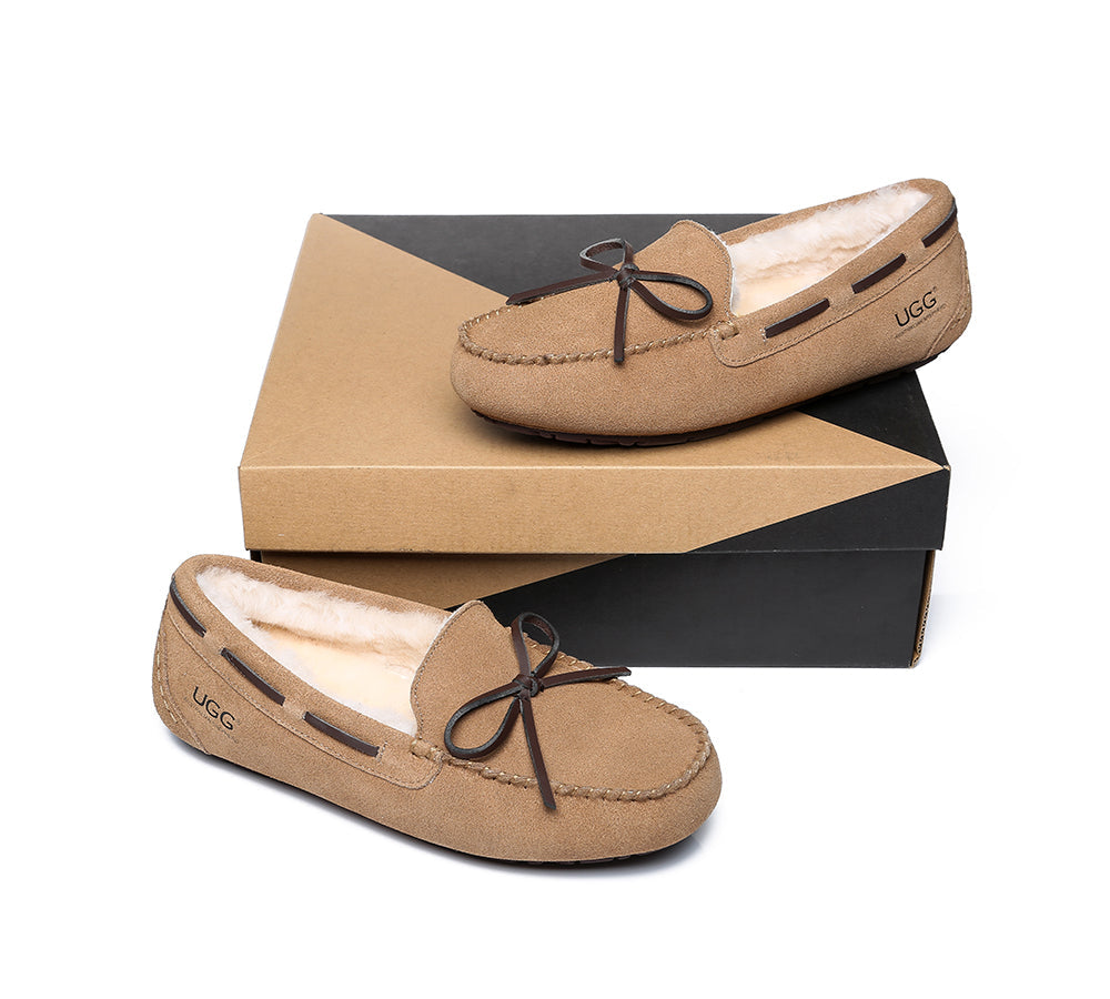 Moccasins - AS UGG Women Casual Flats Joey Ugg Moccasin