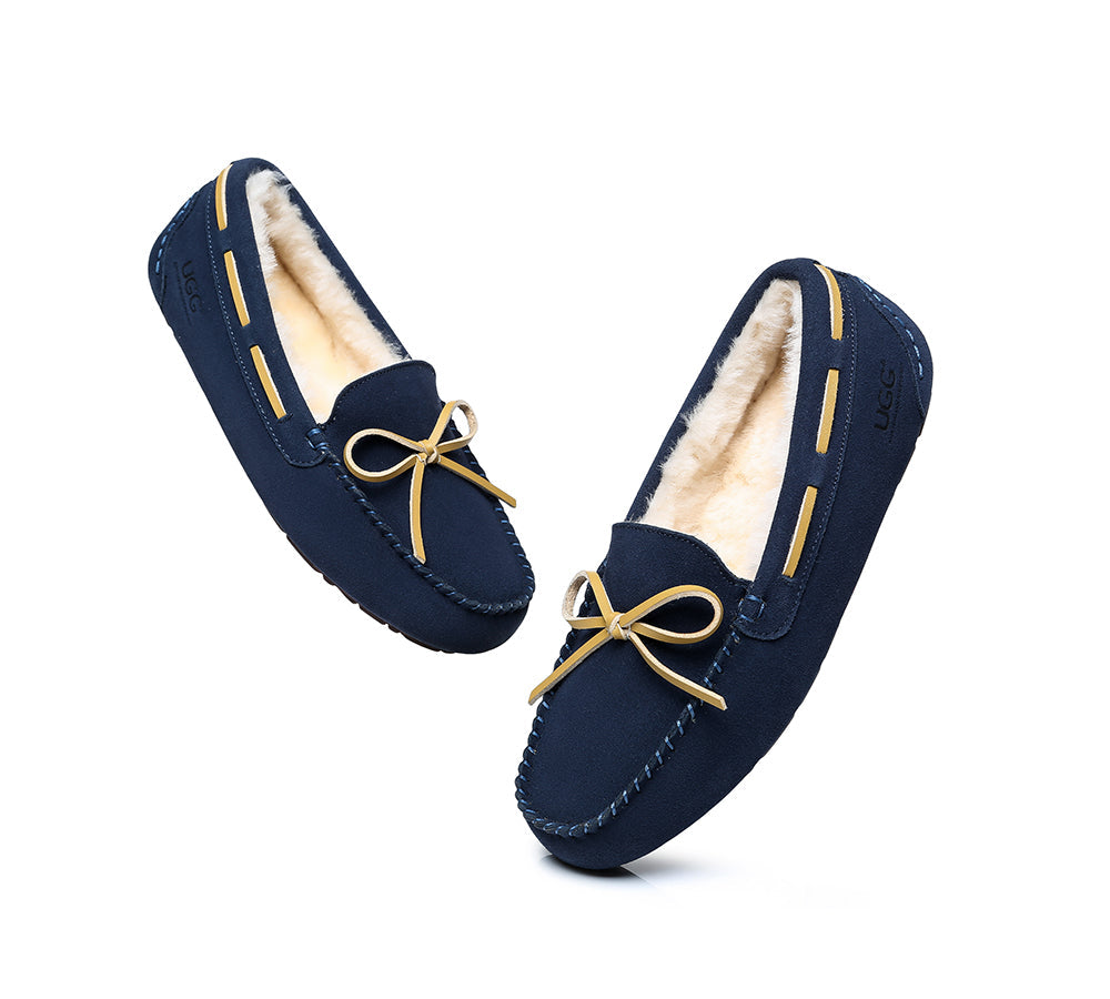 Moccasins - AS UGG Women Casual Flats Joey Ugg Moccasin