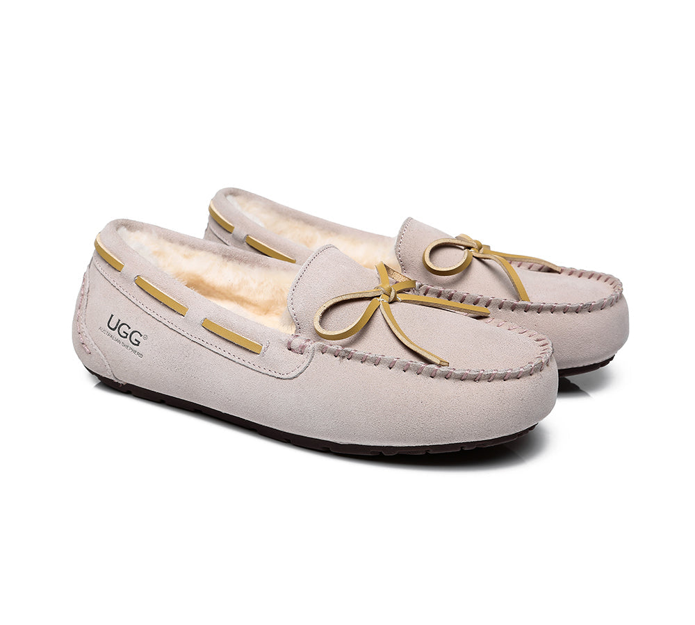 Moccasins - AS UGG Women Casual Flats Joey Ugg Moccasin