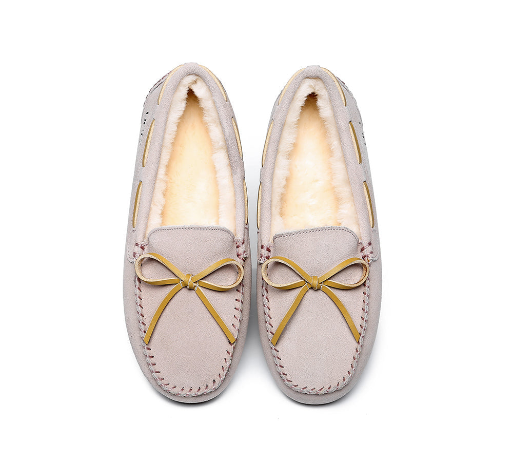 Moccasins - AS UGG Women Casual Flats Joey Ugg Moccasin