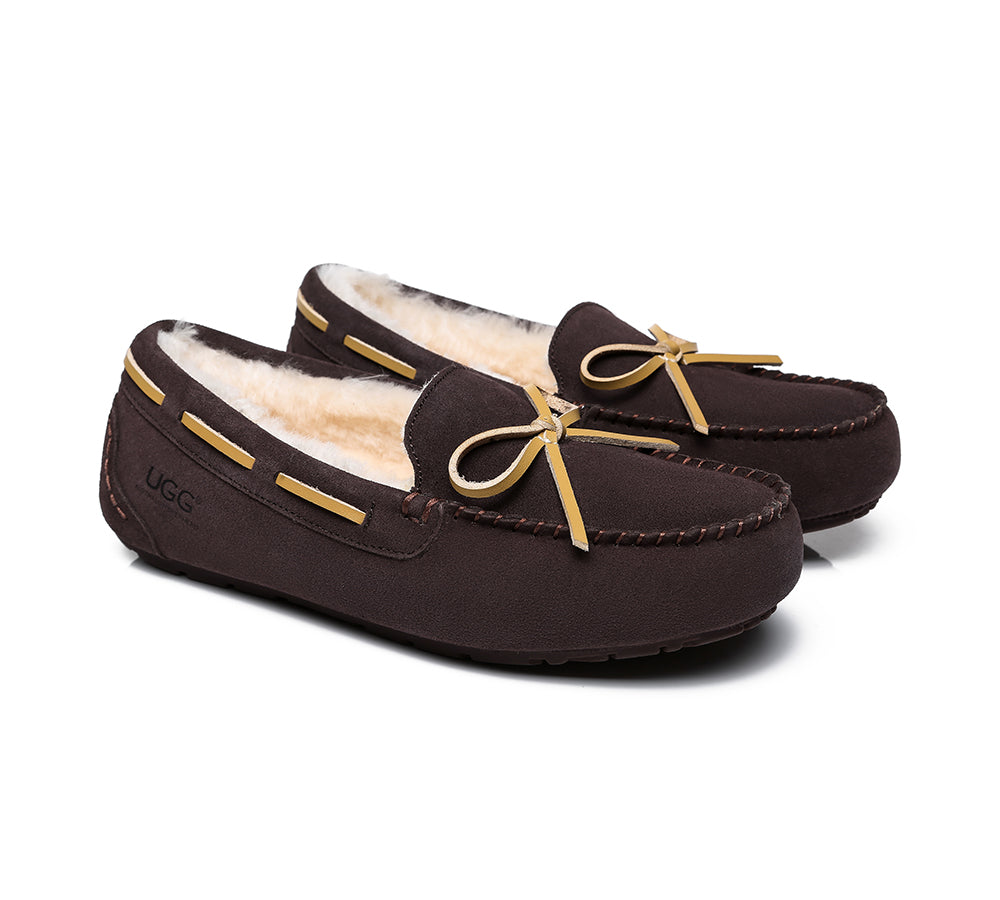 Moccasins - AS UGG Women Casual Flats Joey Ugg Moccasin