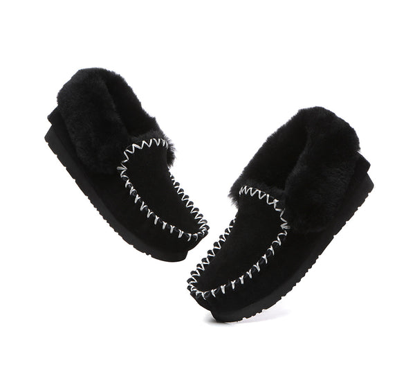 Moccasins - TA Unisex Sheepskin Popo Moccasin