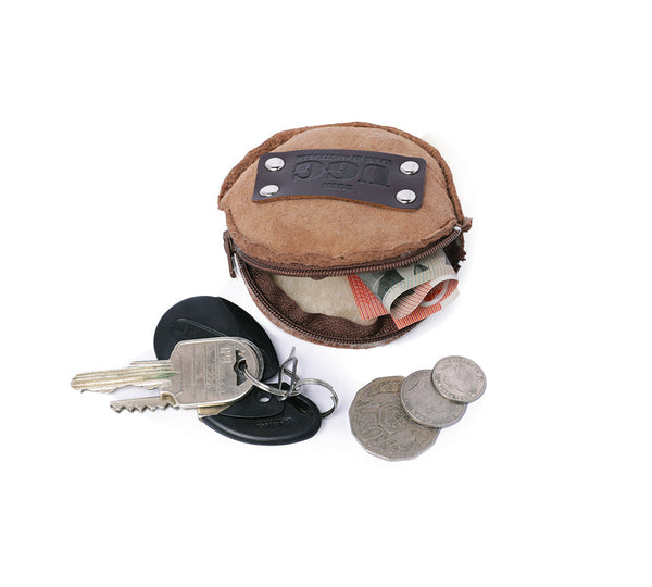 Purse - Urban UGG® Sheepskin Wool Fluffy Zip Purse