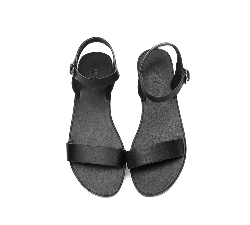 Sandals - AS Women Sandal Dolly Buckle Sling Back Slides Sandals