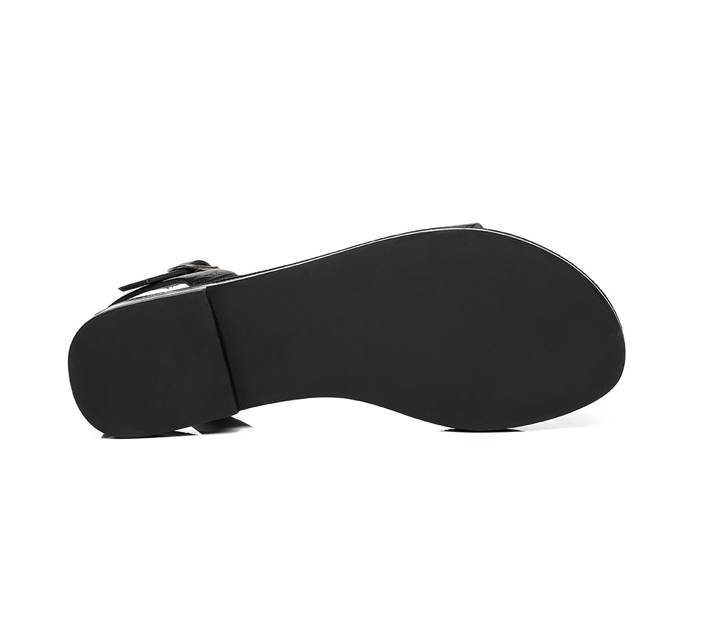 Sandals - AS Women Sandal Dolly Buckle Sling Back Slides Sandals