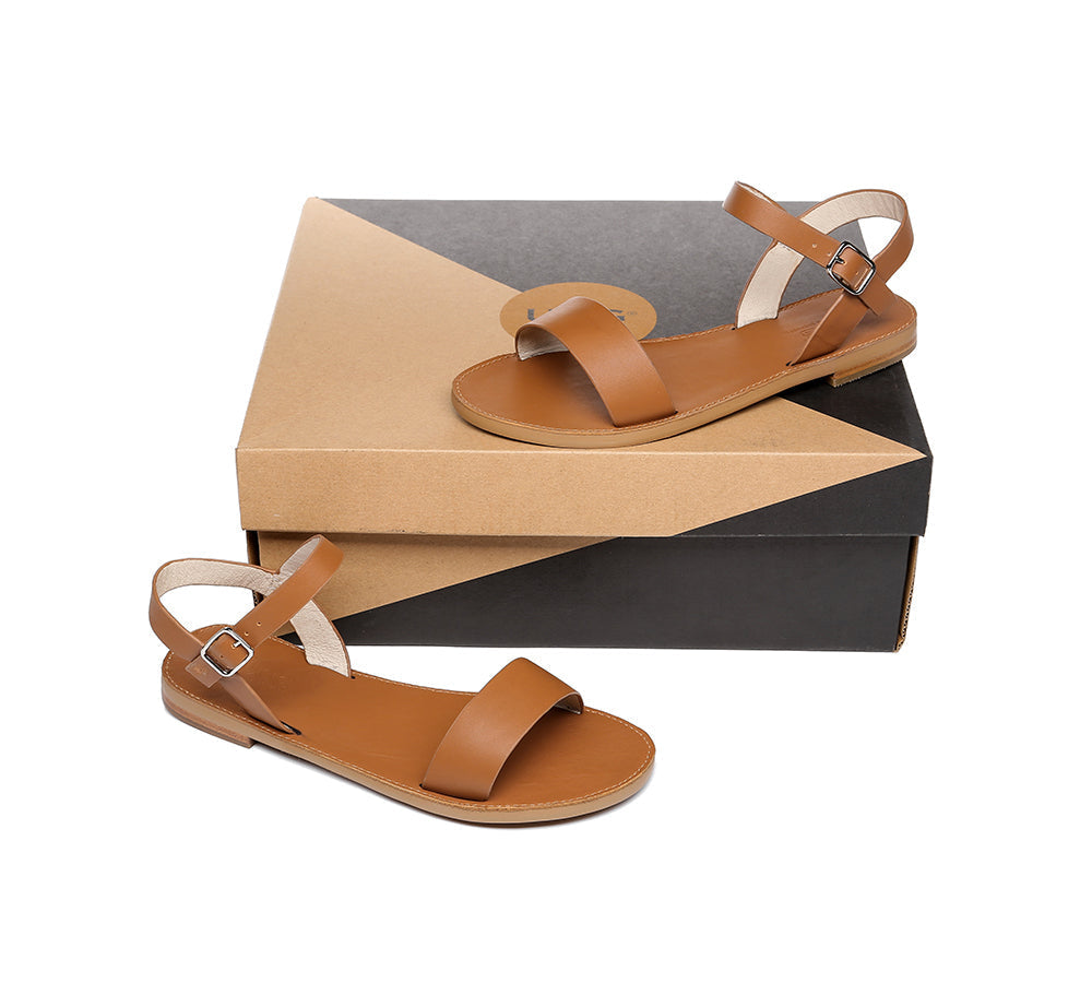 Sandals - AS Women Sandal Dolly Buckle Sling Back Slides Sandals
