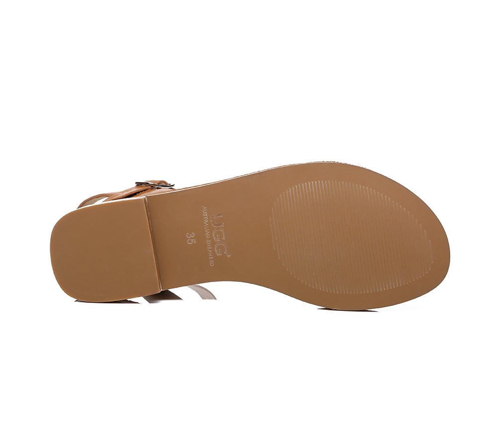 Sandals - AS Women Sandal Dolly Buckle Sling Back Slides Sandals
