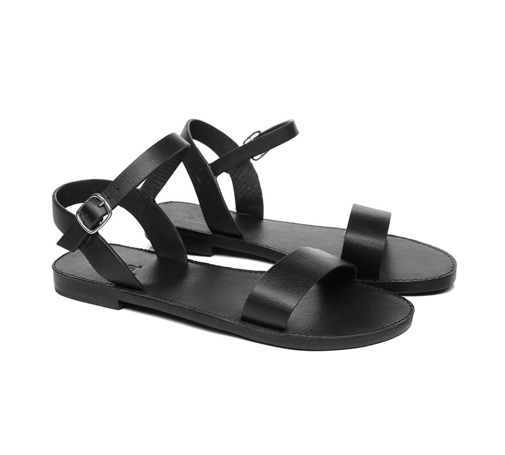 Sandals - AS Women Sandal Dolly Buckle Sling Back Slides Sandals