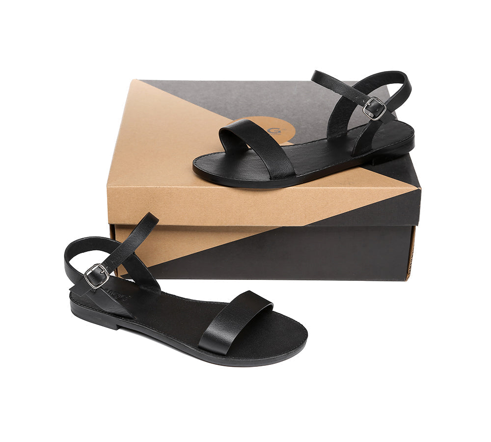 Sandals - AS Women Sandal Dolly Buckle Sling Back Slides Sandals