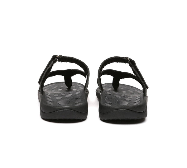 Sandals - EVERAU® Arch Support Hook And Loop Orthotic Thongs