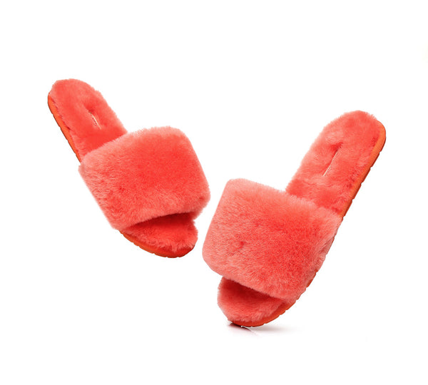 Slides - AS UGG Slipper Fluffy Slides Nala