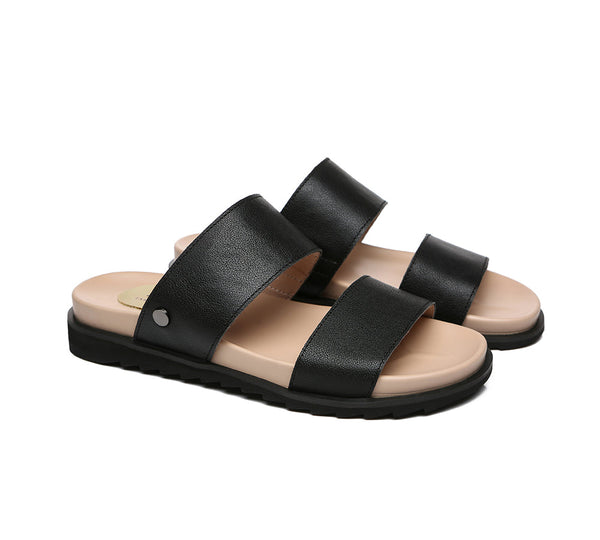 Slides - Double Strap Sandal Slides Women Savannah