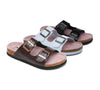 TARRAMARRA® Embossed Summer Beach Unisex Slip-On Sandal Slides Oliver - Sandals - White - AU Ladies 4 / AU Men 2 / EU 35 - Uggoutlet