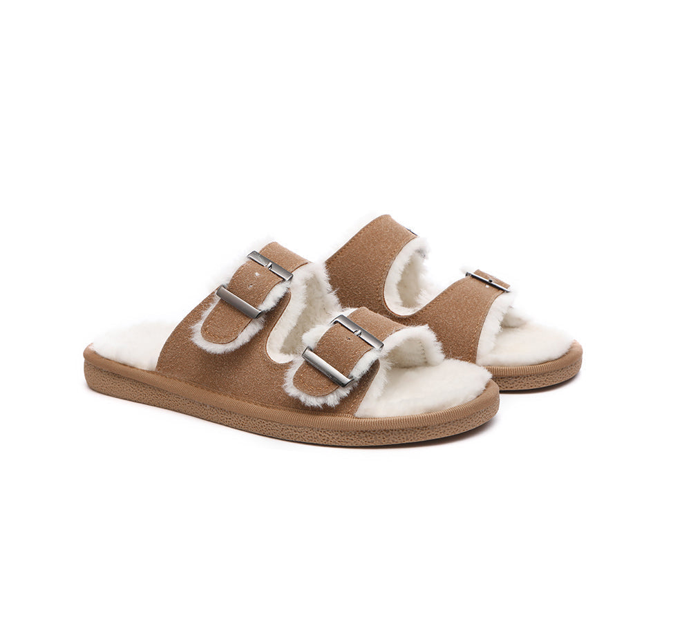 Slides - UGG Slippers Buckle Slip-on Sandal Slides Alcie