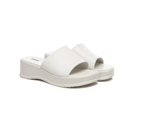 Slides - Women Platform Heel Slip-on Sandal Slides Fiona