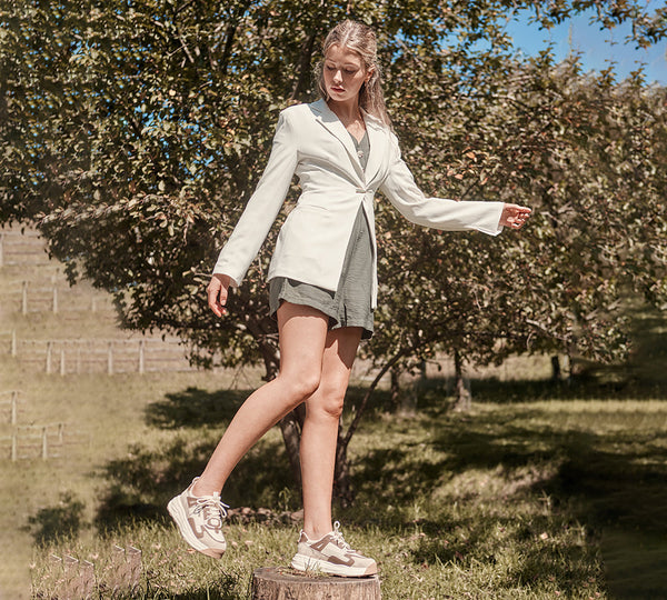 Sneakers - EVERAU® Women Chunky Sneakers Ellis