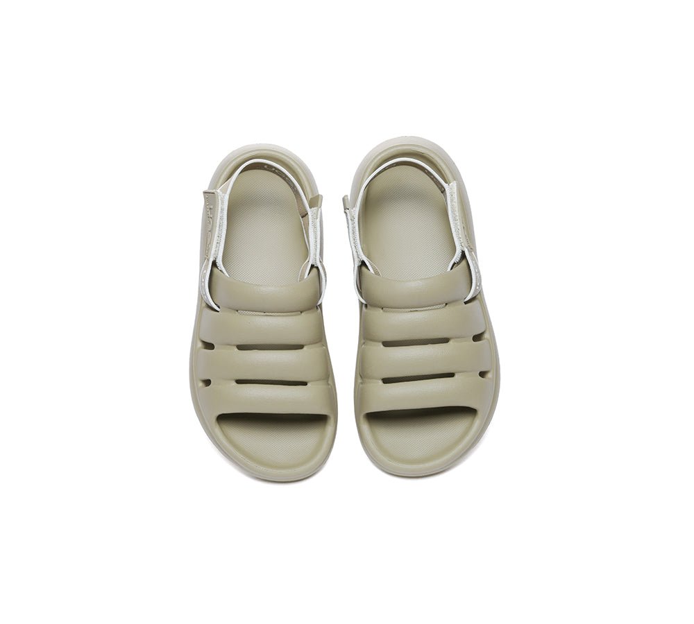 Summer Sandals Removable Elastic Strap Slingback Sandals Roseline - Sandals - Olive - S - Uggoutlet