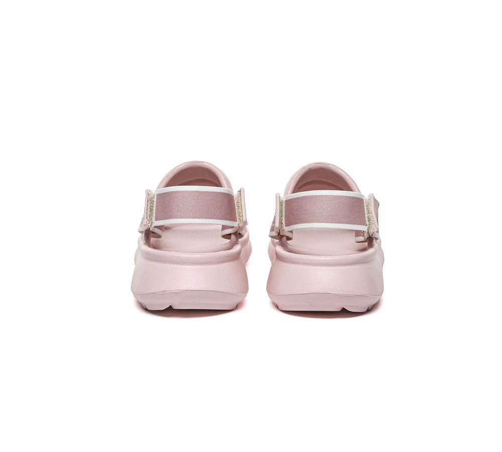 Summer Sandals Removable Elastic Strap Slingback Sandals Roseline - Sandals - Pink - S - Uggoutlet